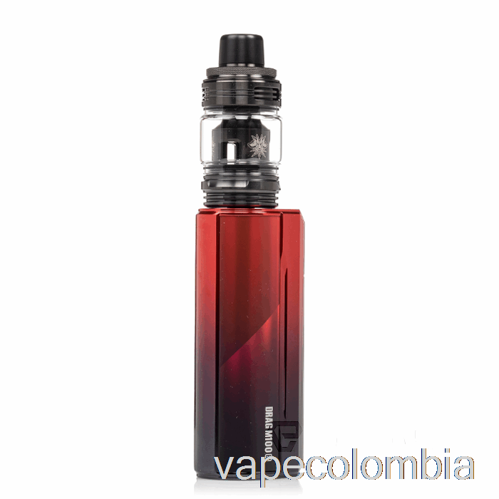 Vape Recargable Voopoo Drag M100s Kit De Inicio Rojo Y Negro